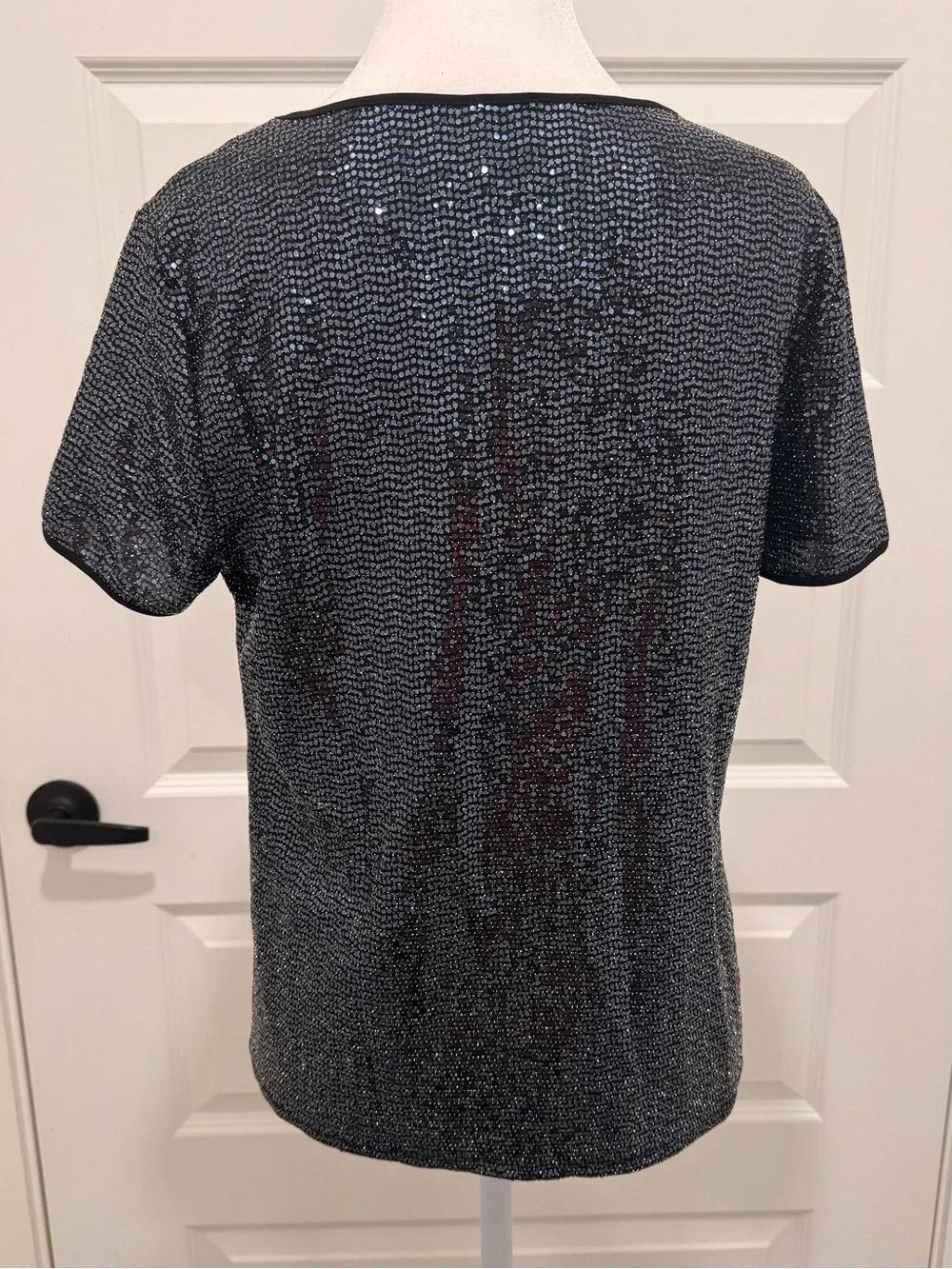 Anne Klein metallic shimmer